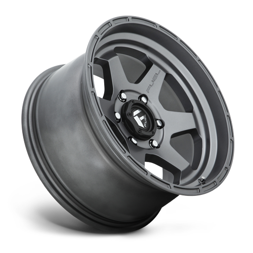 Aluminum Wheels 18X9 Shok D665 6 On 114.3 Matte Anthracite Gray 66.06 Bore 1 Offset Fuel Off Road Wheels