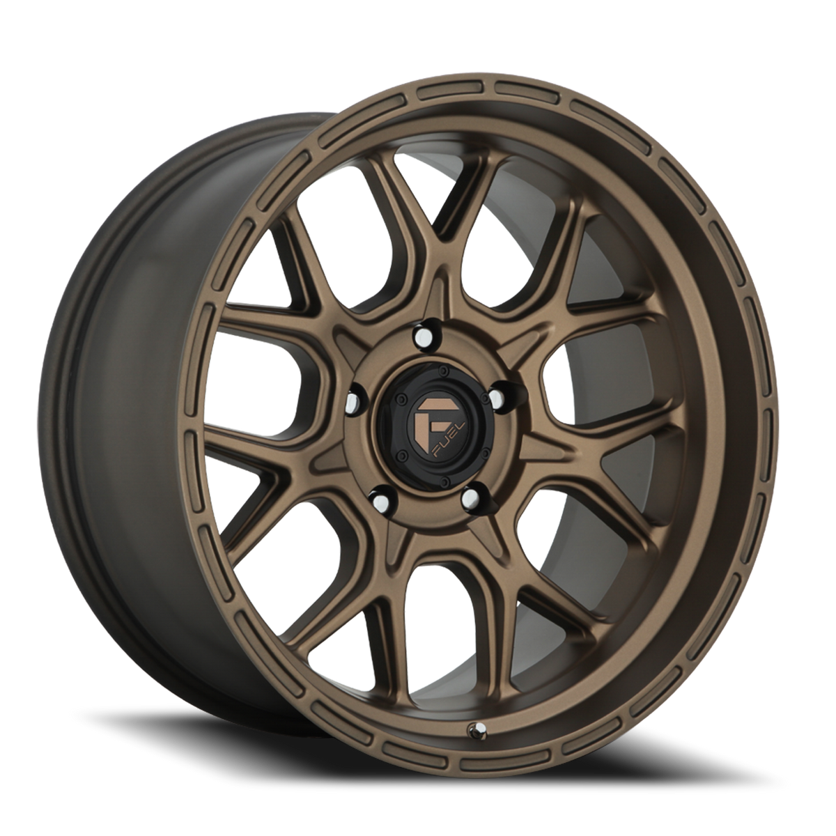 Aluminum Wheels 18X9 Tech D671 5 On 127 Matte Bronze 71.5 Bore 20 Offset Fuel Off Road Wheels