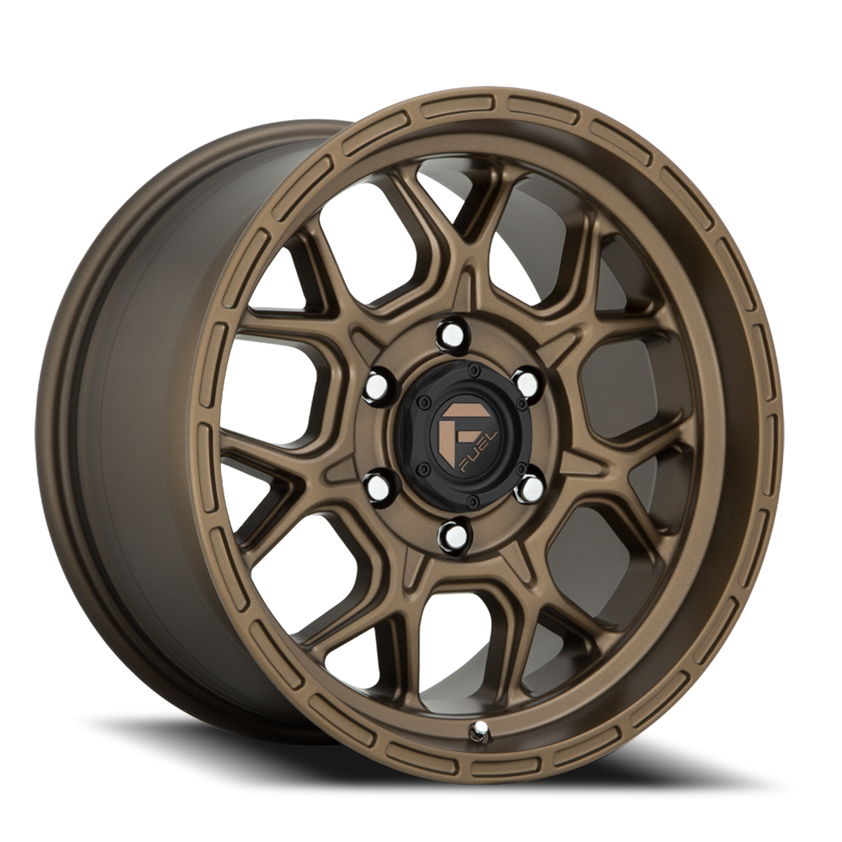 Aluminum Wheels 20X10 Tech D671 6 On 135 Matte Bronze 87.1 Bore -18 Offset 2 Lip Fuel Off Road Wheels