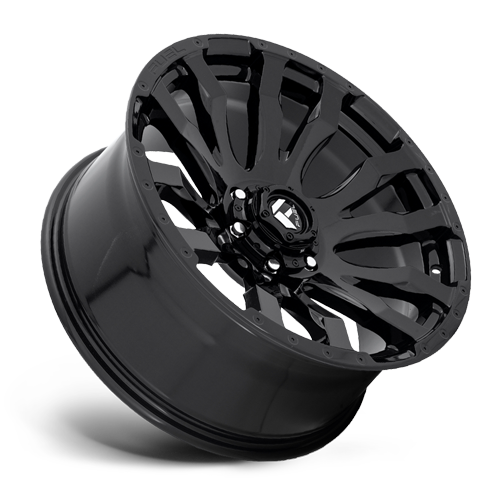 Aluminum Wheels 20X9 Blitz D675 6 On 139.7 Gloss Black 106.1 Bore 1 Offset Multi Spoke 0 Lip Fuel Off Road Wheels