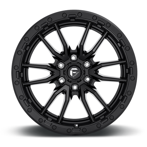 Aluminum Wheels 20X9 Rebel D679 6 On 139.7 Matte Black 106.1 Bore 20 Offset Fuel Off Road Wheels