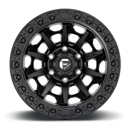 Aluminum Wheels 18X9 Covert D694 8 On 180 Matte Black 124.3 Bore 20 Offset Multi Spoke Fuel Off Road Wheels