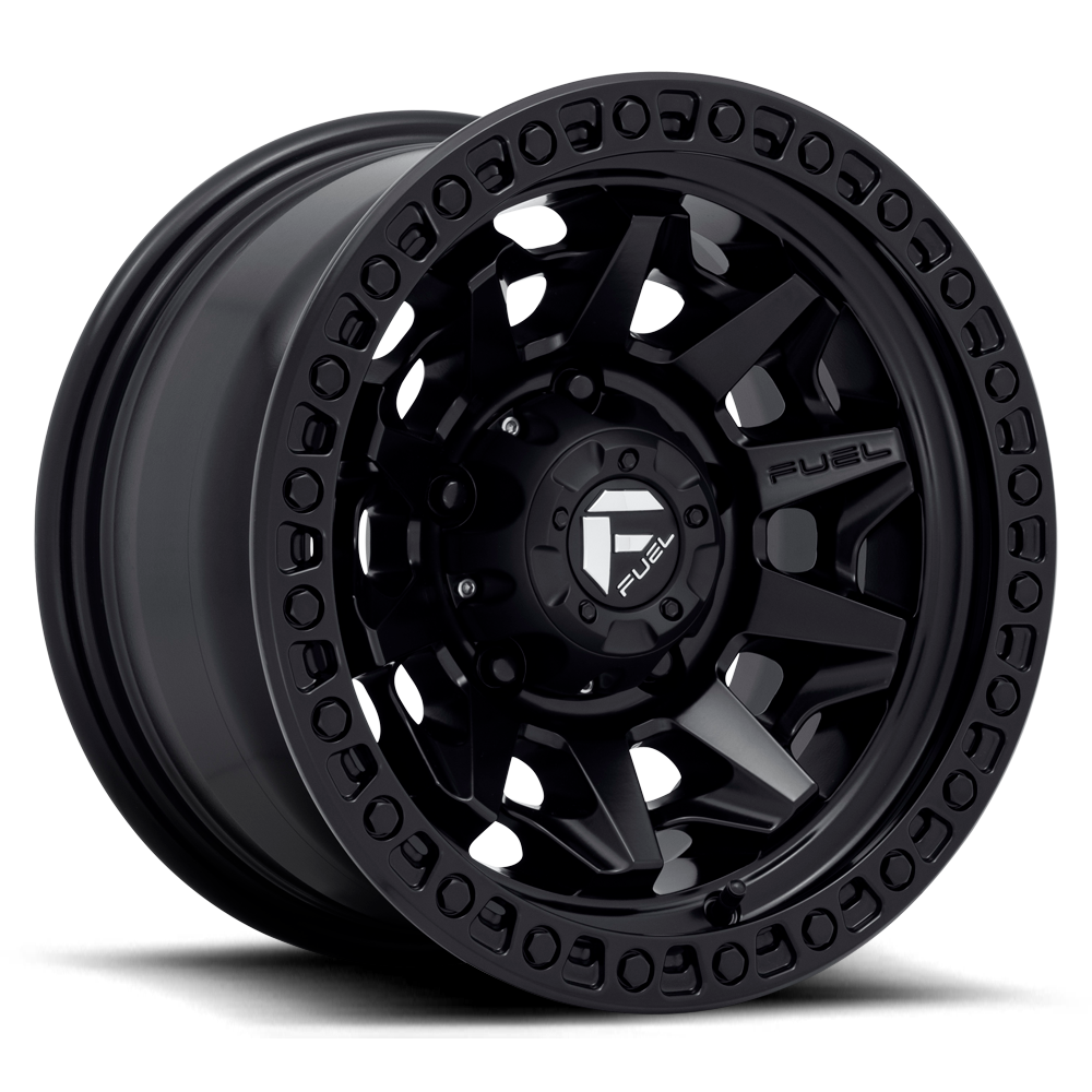 Aluminum Wheels 18X9 Covert D694 5 On 150 Matte Black 110.2 Bore 20 Offset Multi Spoke Fuel Off Road Wheels