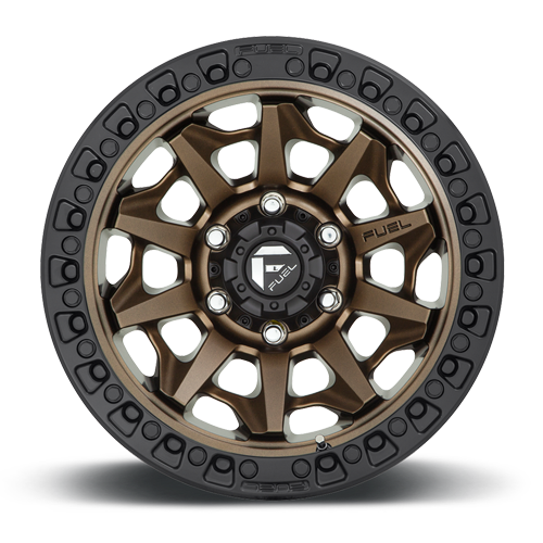Aluminum Wheels 20X9 Covert D696 6 On 135 Matte Bronze Black Bead Ring 87.1 Bore 20 Offset Multi Spoke Fuel Off Road Wheels
