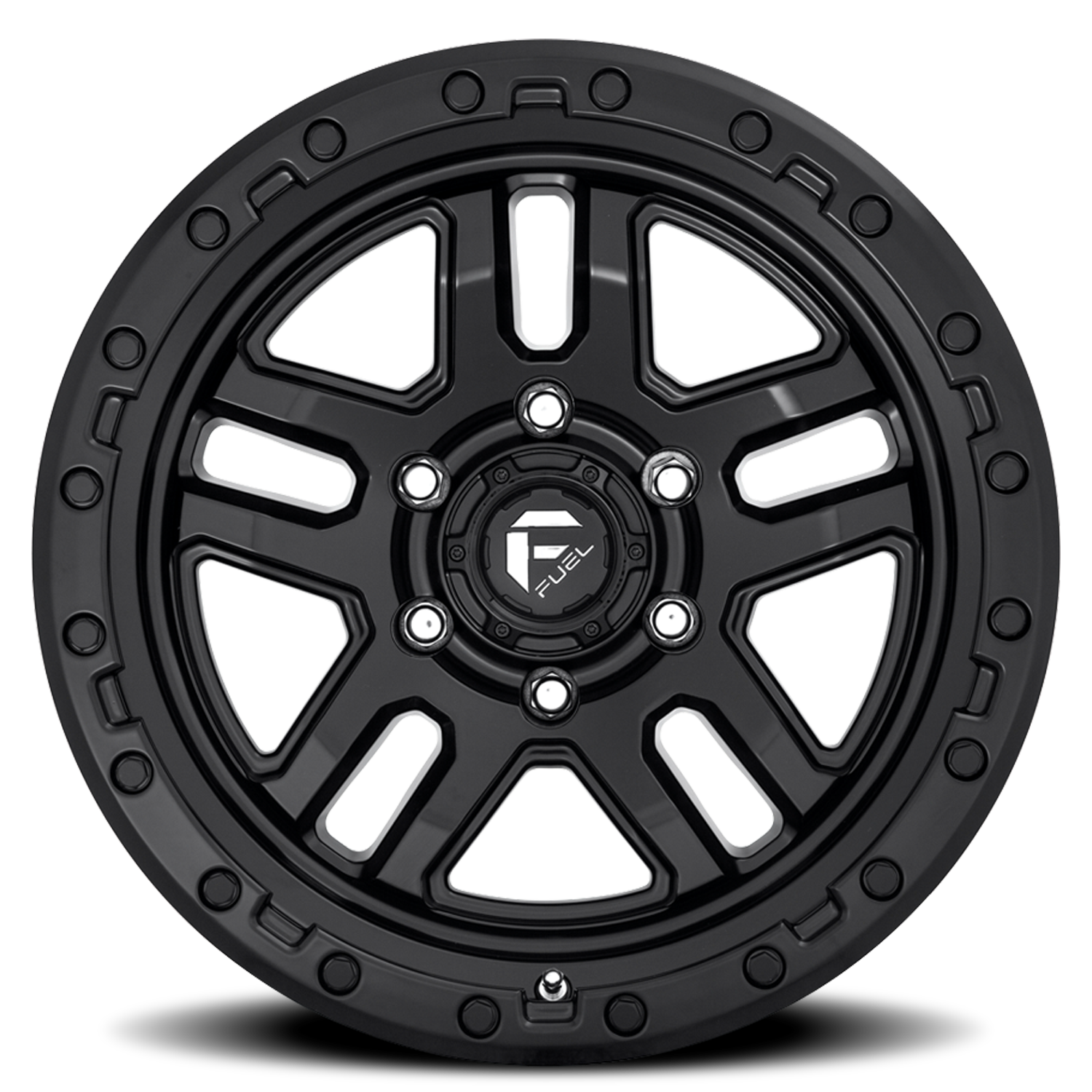 Aluminum Wheels 17X9 AMMO D700 6 On 120 Matte Black 67 Bore 1 Offset 5 Spoke Fuel Off Road Wheels