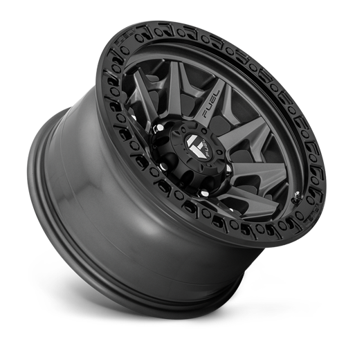 Aluminum Wheels 20X9 Covert D716 5 On 150 Matte Gunmetal Gray Black Bead Ring 110.2 Bore 20 Offset Multi Spoke Fuel Off Road Wheels
