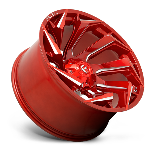 Aluminum Wheels 20X9 Reaction D754 8 On 180 Candy Red Milled 124.2 Bore 20 Offset Fuel Off Road Wheels