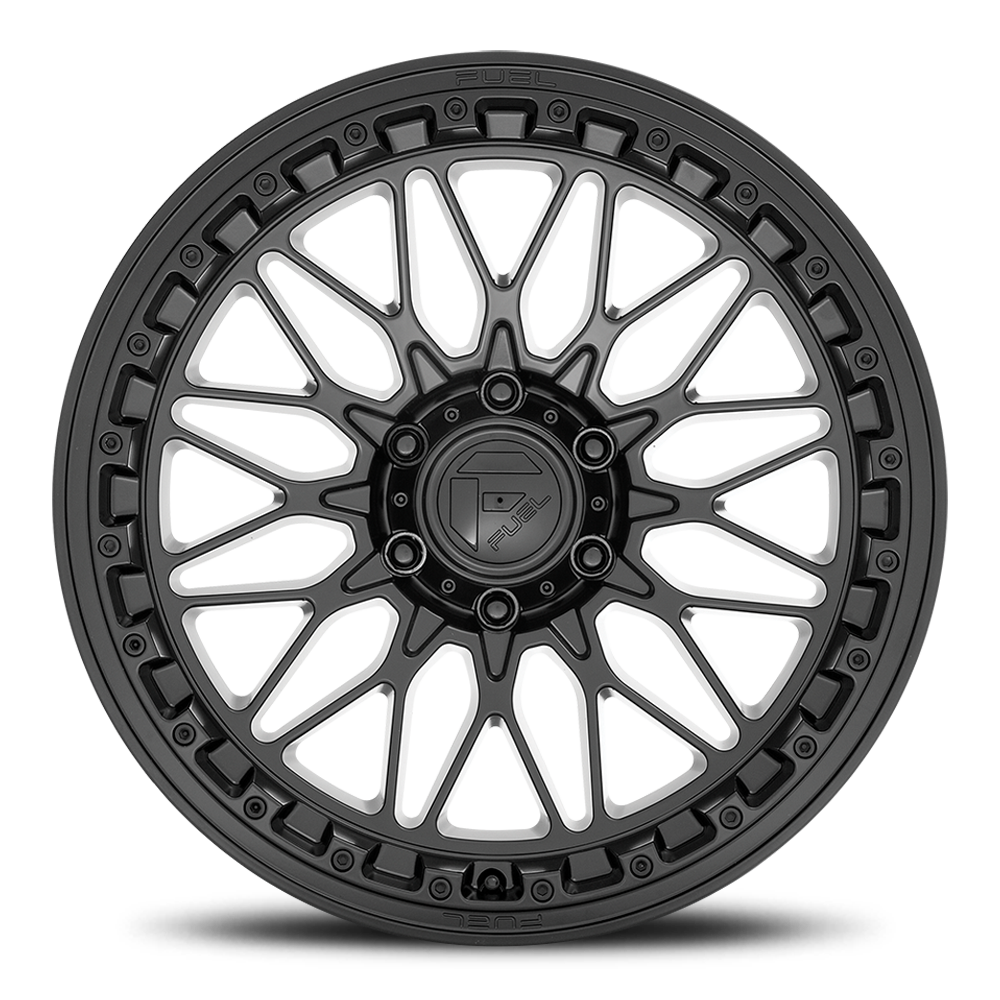 Aluminum Wheels 20X9 Trigger D757 5 On 127 Matte Black 71.5 Bore 1 Offset Fuel Off Road Wheels