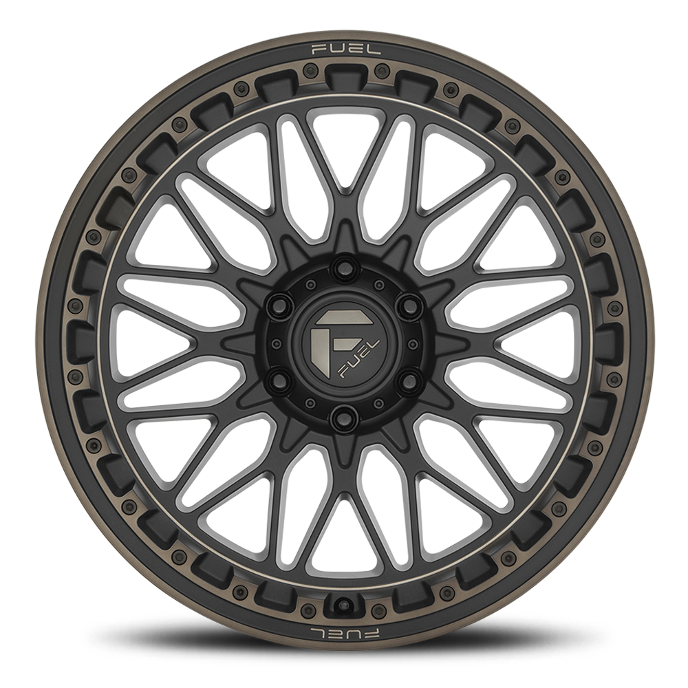 Aluminum Wheels 20X9 Trigger D759 6 On 135 Matte Black/Dark Tint 87.1 Bore 1 Offset Fuel Off Road Wheels
