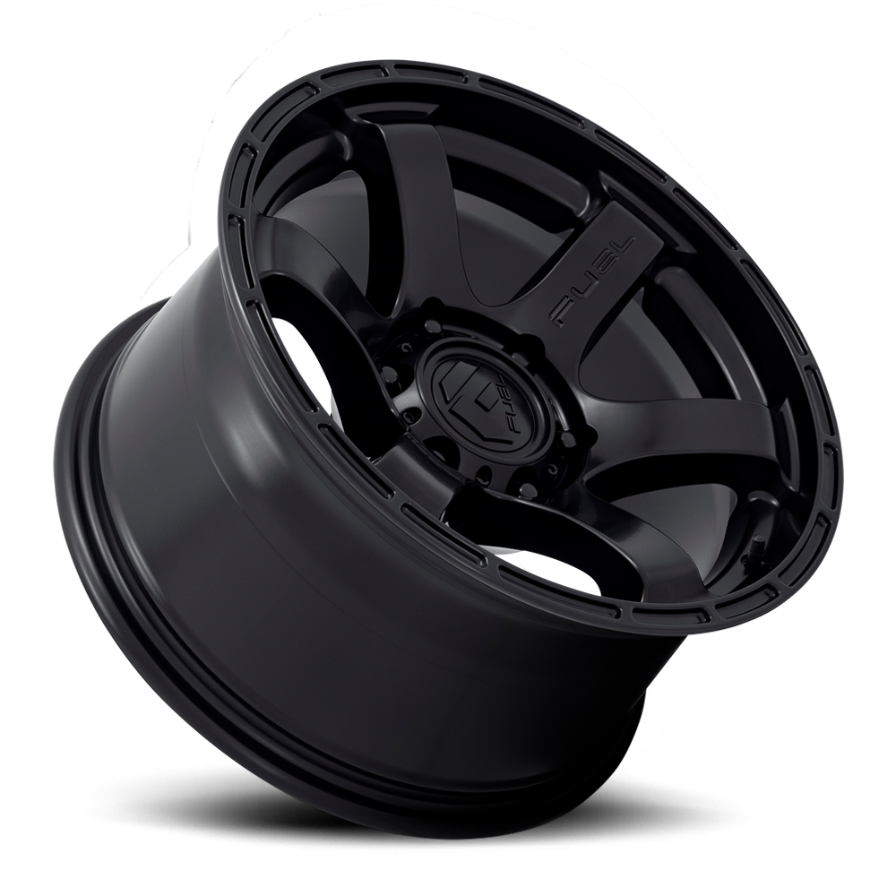 Aluminum Wheels 18X9 Rush D766 5 On 127 Satin Black 71.5 Bore -12 Offset Fuel Off Road Wheels