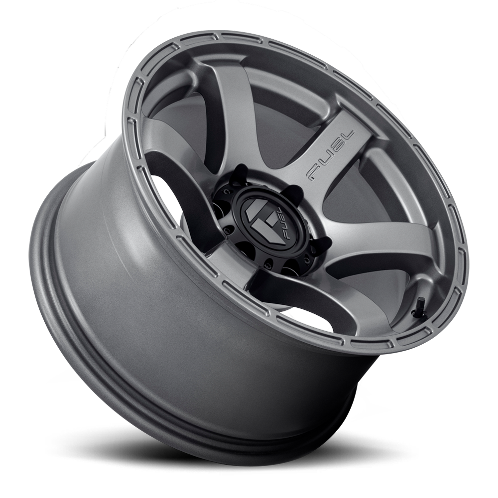 Aluminum Wheels 18X9 Rush D767 5 On 127 Matte Gunmetal Gray 71.5 Bore 20 Offset Fuel Off Road Wheels
