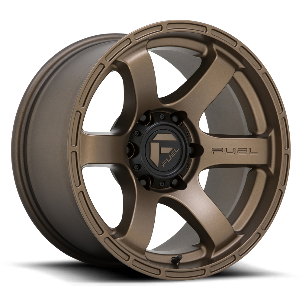Aluminum Wheels 17X9 Rush D768 6 On 114.3 Matte Bronze 66.06 Bore 1 Offset Fuel Off Road Wheels