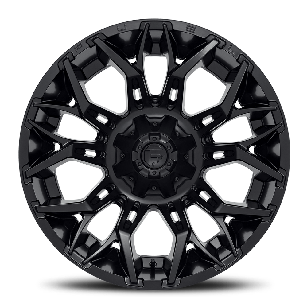 Aluminum Wheels 22X12 Twitch D772 6 On 135/6 On 139.7 Blackout 106.1 Bore -44 Offset Fuel Off Road Wheels