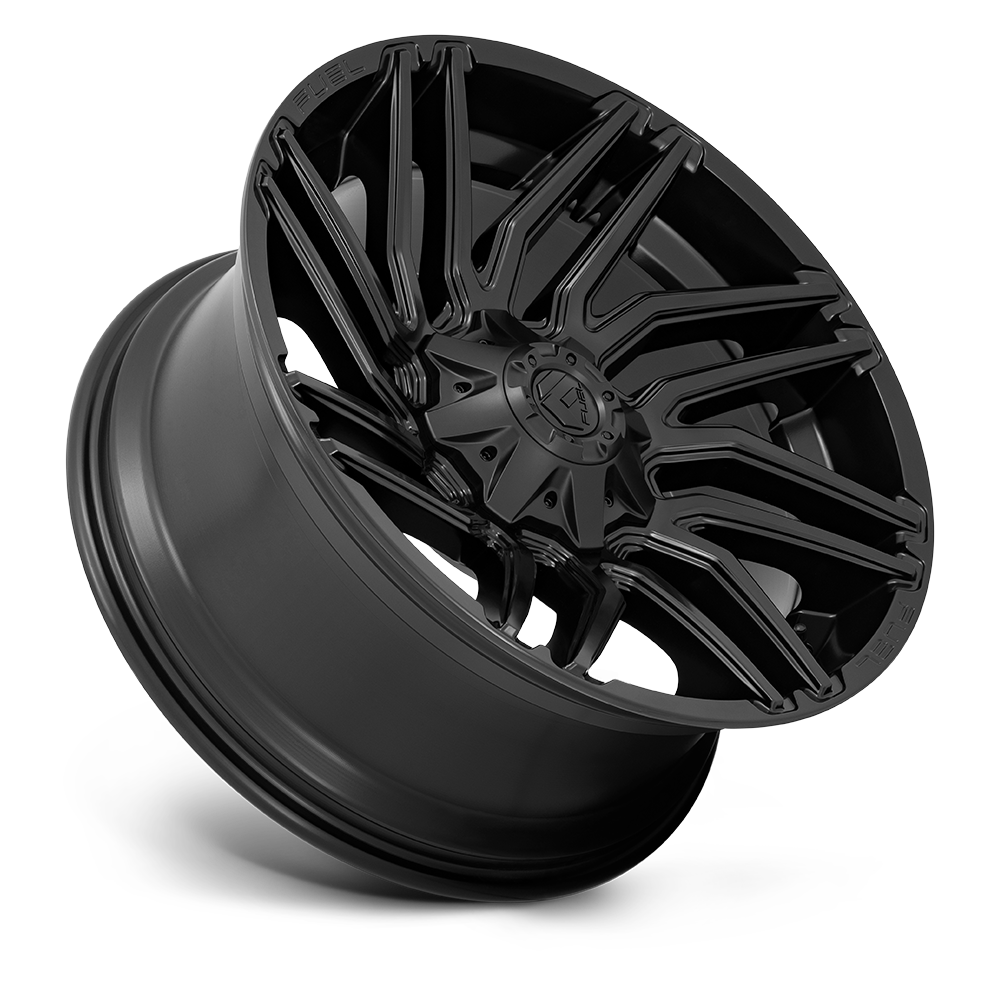 Aluminum Wheels 20X9 Typhoon D775 6 On 114.3/6 On 139.7 Matte Black 78.1 Bore 1 Offset Fuel Off Road Wheels