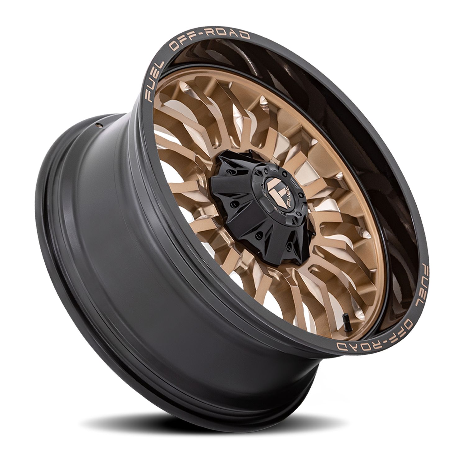 Aluminum Wheels 20X9 Arc D797 5 On 127/5 On 135 Platinum Bronze/Black Lip 87.1 Bore 1 Offset Fuel Off Road Wheels