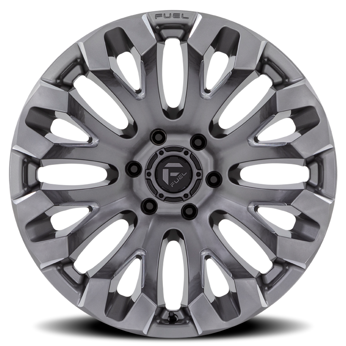 Aluminum Wheels 20X9 Quake D830 5 On 114.3 Platinum Gray 72.56 Bore 1 Offset Fuel Off Road Wheels