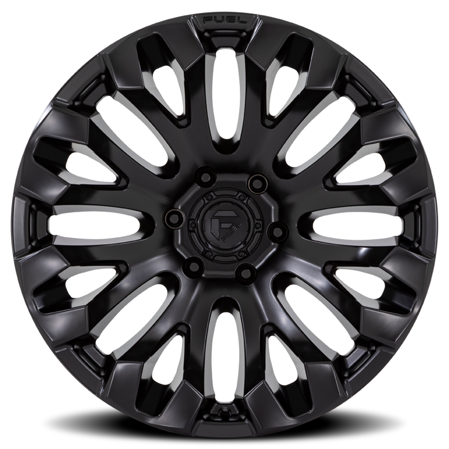 Aluminum Wheels 18X9 Quake D831 6 On 135 Blackout 87.1 Bore 1 Offset Fuel Off Road Wheels