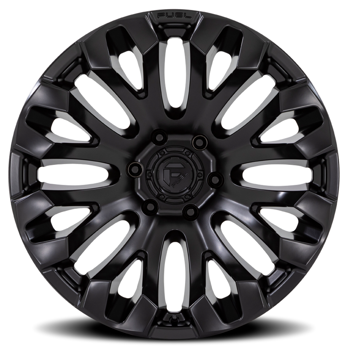 Aluminum Wheels 20X10 Quake D831 8 On 180 Blackout 124.2 Bore -18 Offset Fuel Off Road Wheels