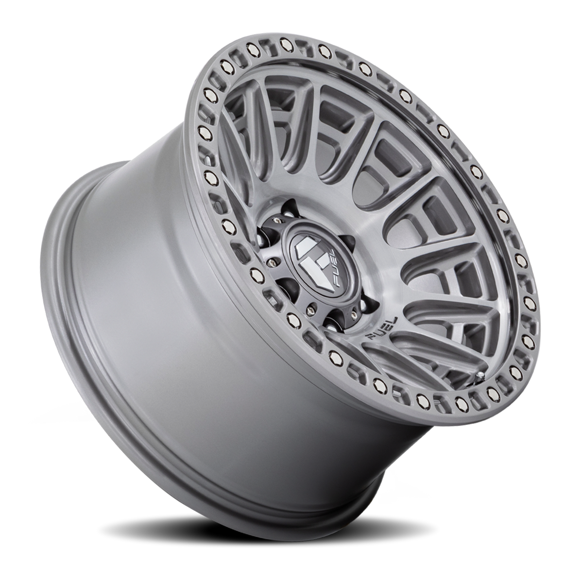 Aluminum Wheels 17X9 Cycle D833 6 On 139.7 Platinum Gray 106.1 Bore 1 36 Lbds Offset Fuel Off Road Wheels