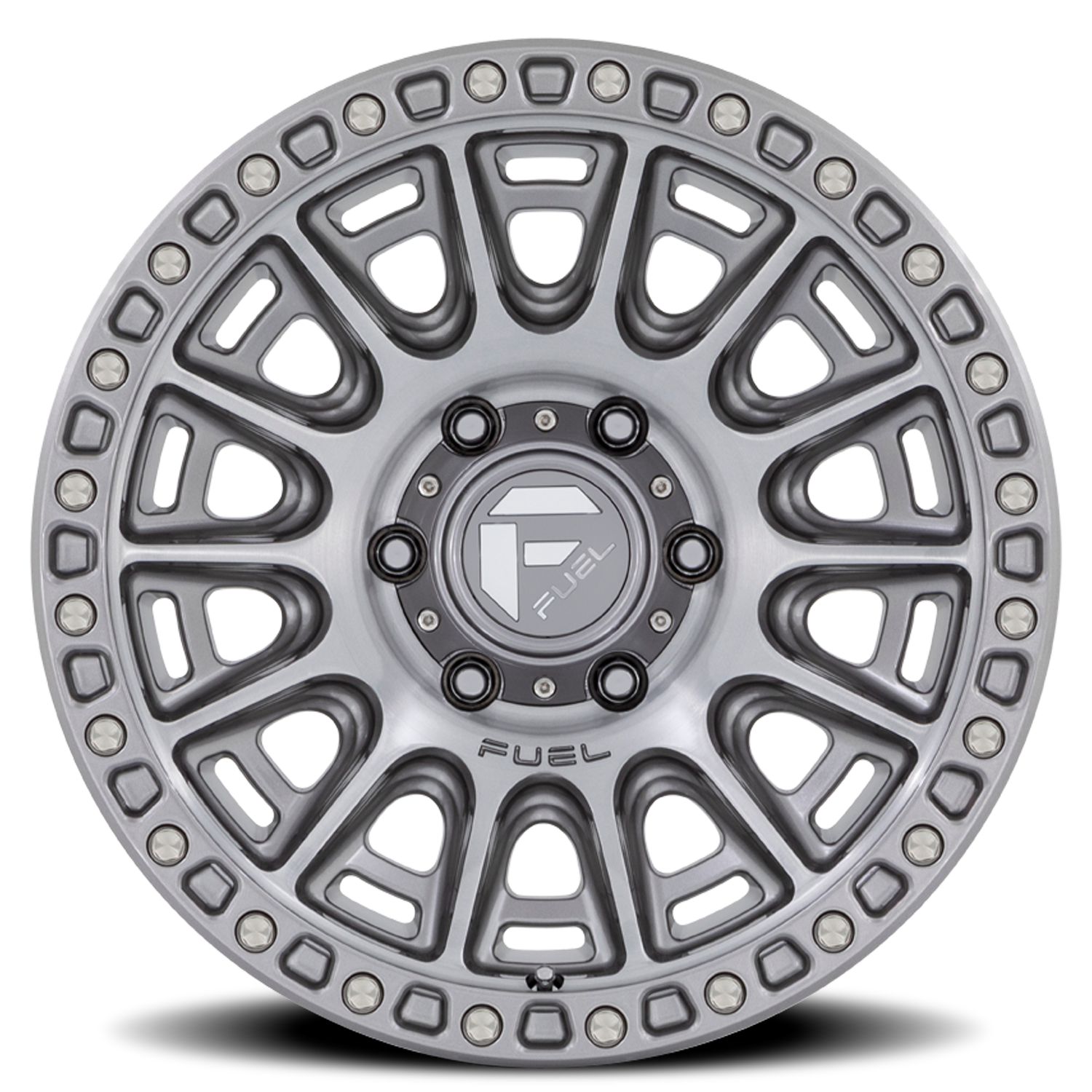Aluminum Wheels 17X9 Cycle D833 6 On 139.7 Platinum Gray 106.1 Bore 1 36 Lbds Offset Fuel Off Road Wheels