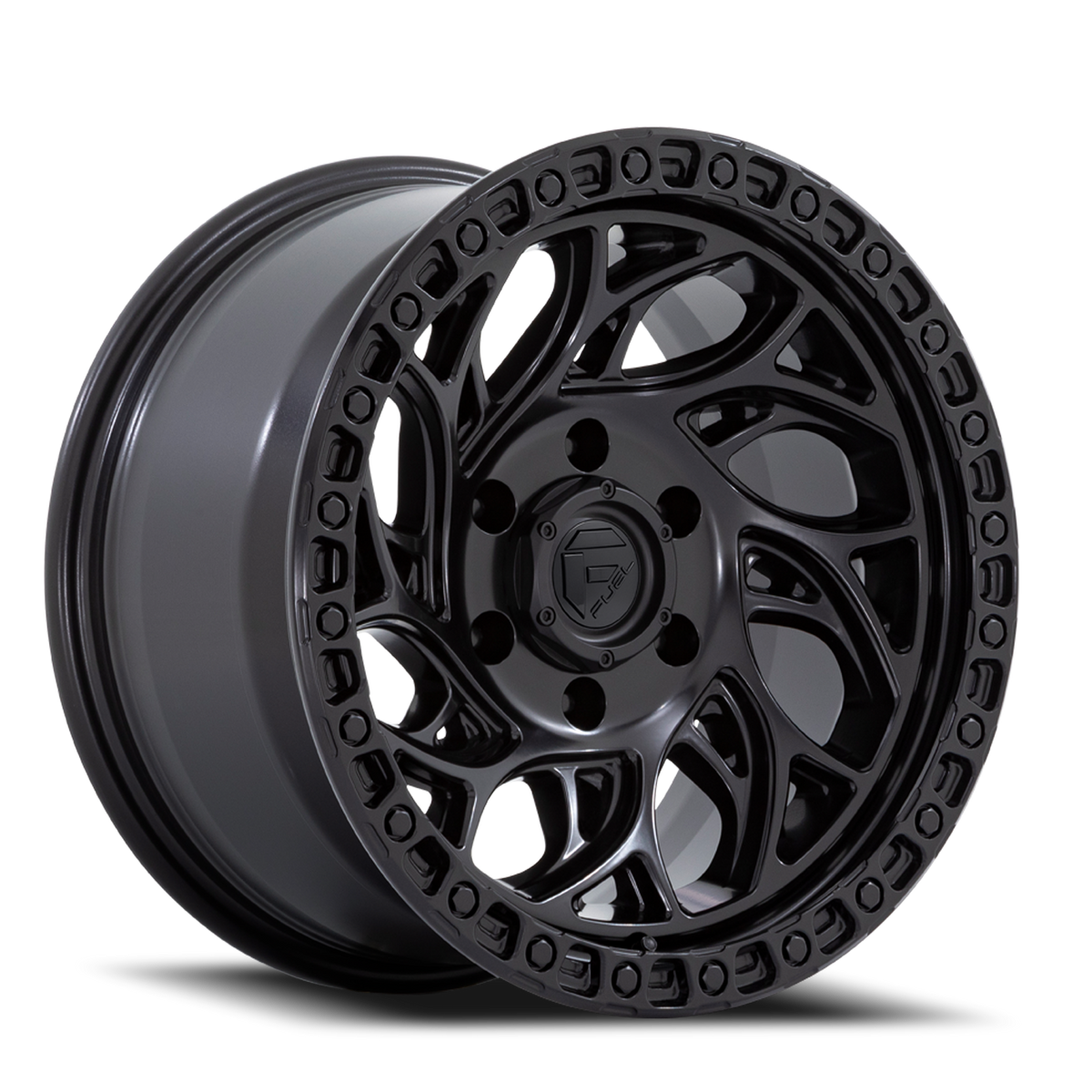 Aluminum Wheels 18X9 Runner OR D852 6 On 135 Blackout 87.1 Bore 1 Offset Fuel Off Road Wheels