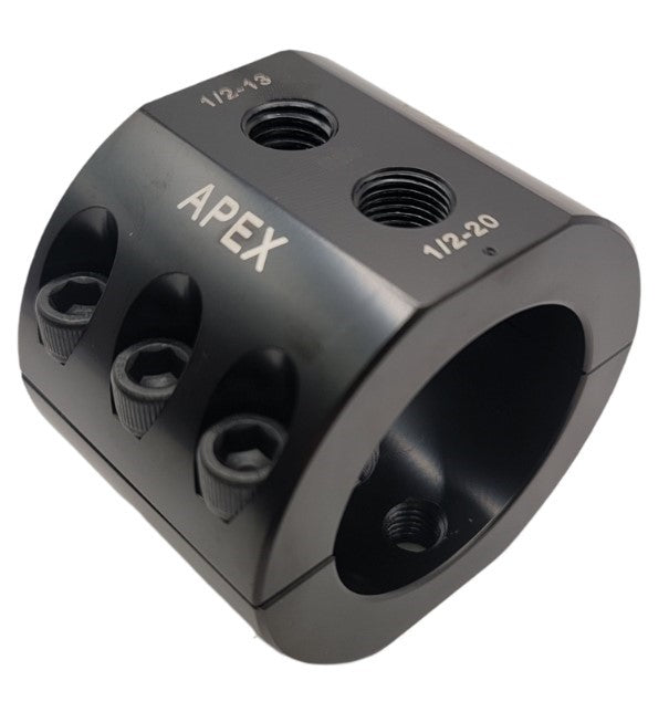 DC164 - Stabilizer Clamp, 1.75" ID, Carli 1/2 - 13 & Std 1/2 - 20,TPI, Black