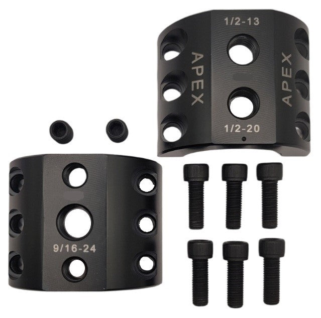 DC2.0-B - Steering Stabilizer Clamp Black Zinc, 2" ID, Universal