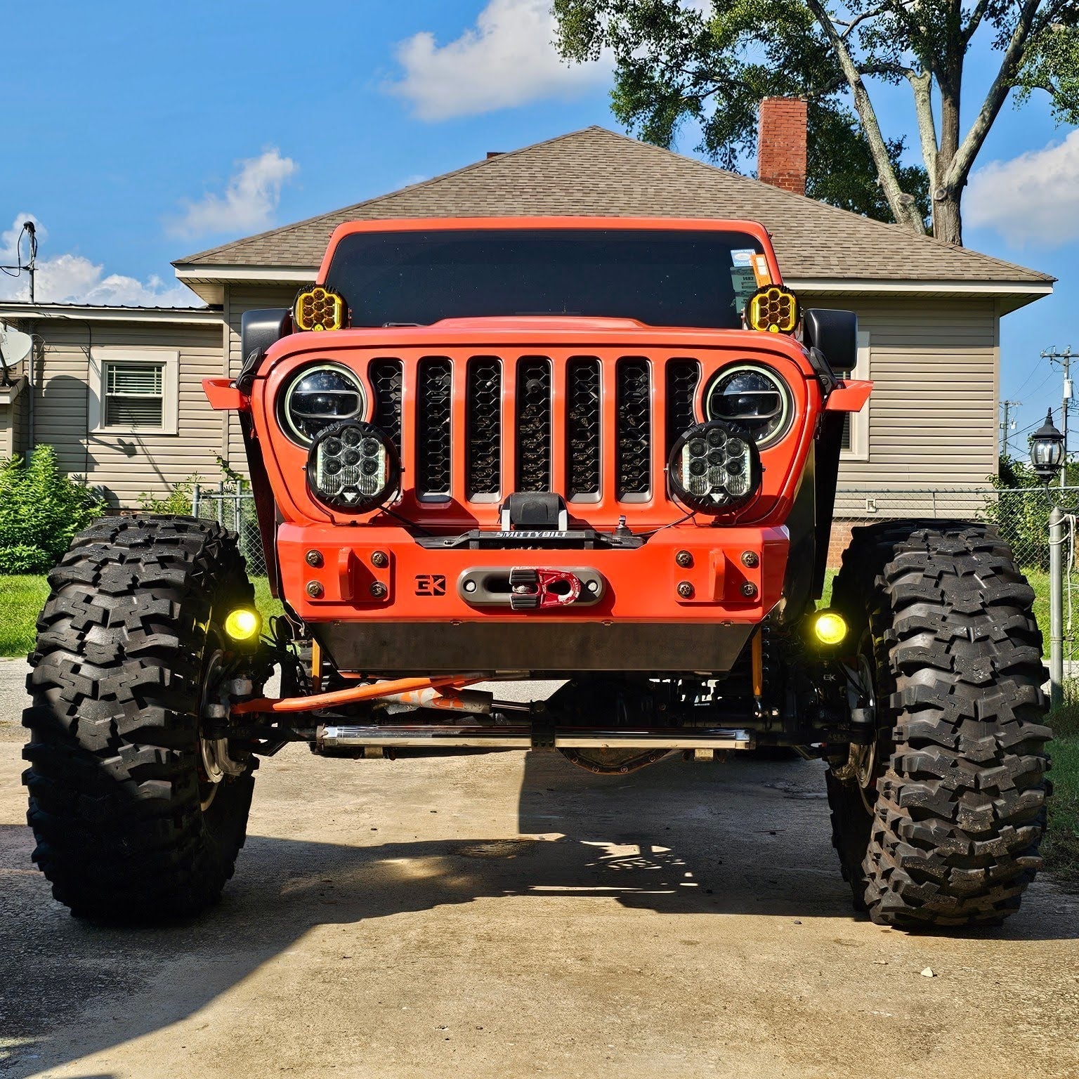 Gauntlet Front Bumper w/Winch Plate for Jeep JL/JT (2018+)