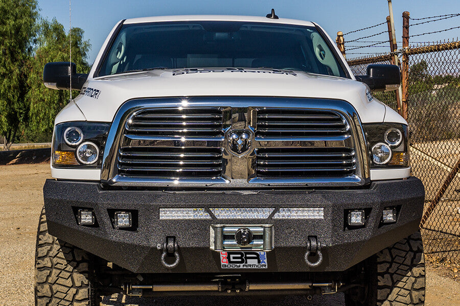 2010-2018 Dodge Ram 2500/3500 Eco Series Front Winch Bumper Body Armor 4X4