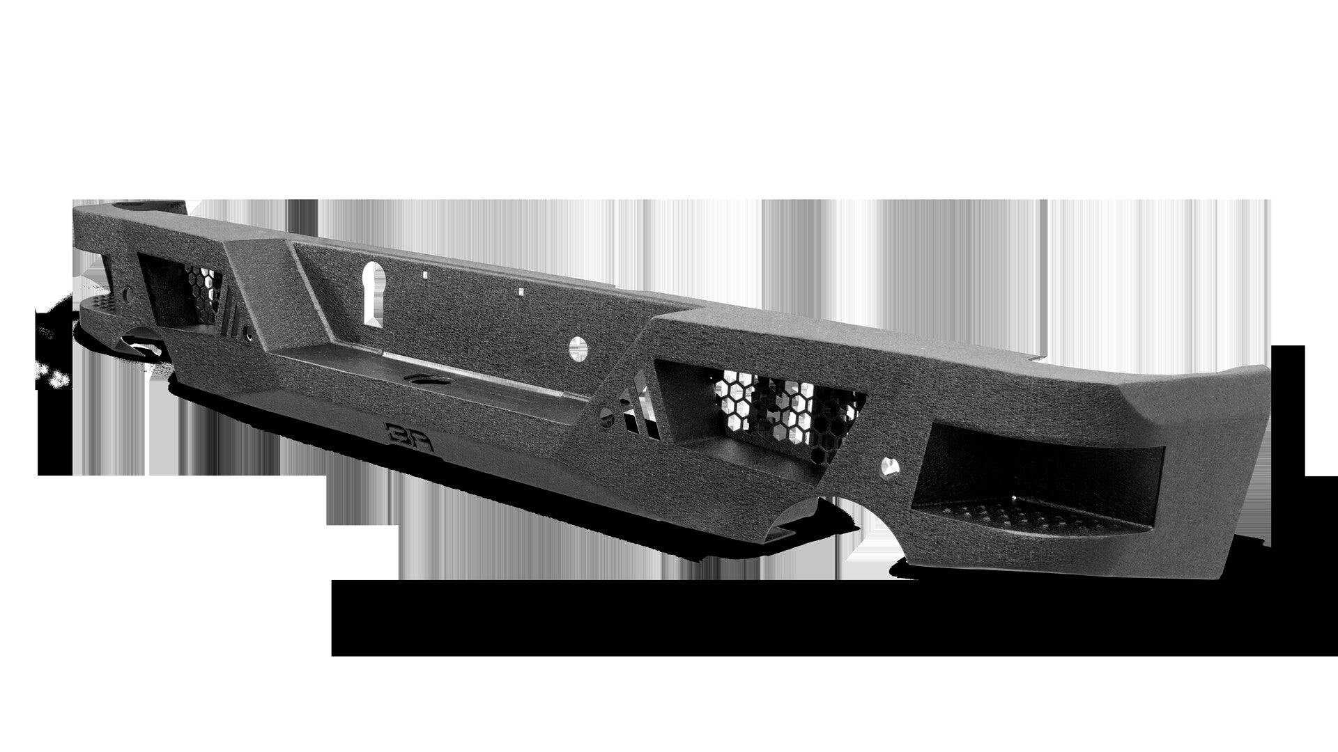 2009-2018 Dodge Ram 1500 Eco Series Rear Bumper Fits Dual Rear Exhaust Only (Incl. 2019-2024 Ram 1500 Classic) Body Armor 4X4
