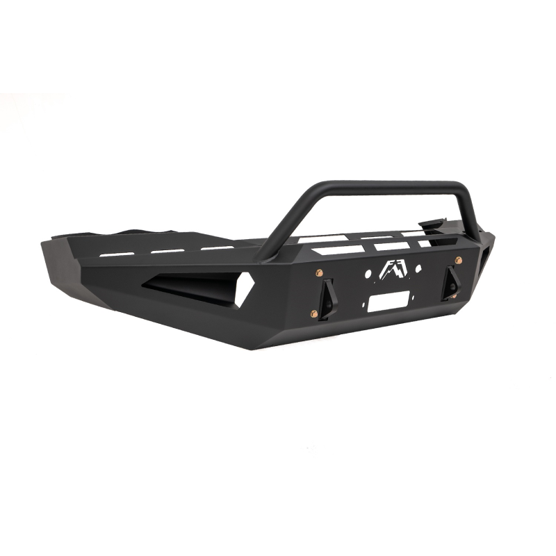 Fab Fours Red Steel Front Bumper w/ Pre Runner Guard Model DR03-RS1062-1