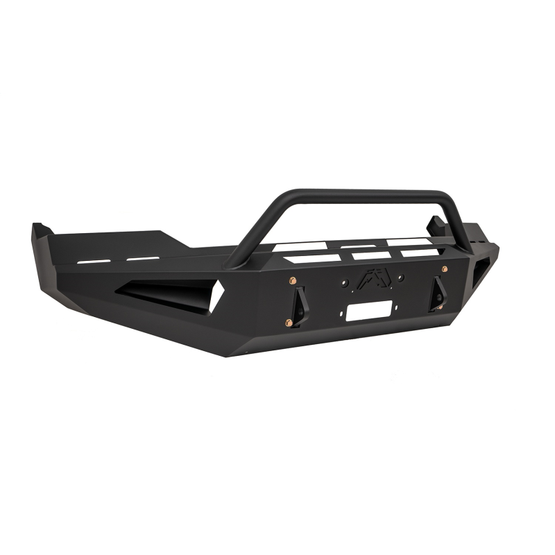 Fab Fours Red Steel Front Bumper w/ Pre Runner Guard Model DR13-RS2462-1