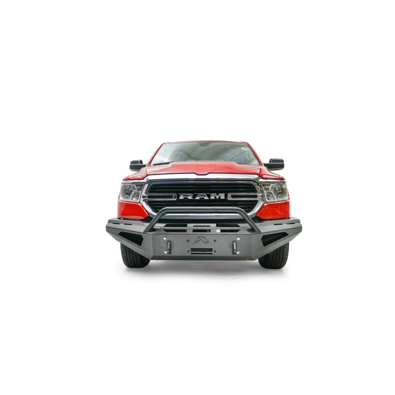Fab Fours Red Steel Front Bumper w/ Pre Runner Guard Model DR19-RS4262-1