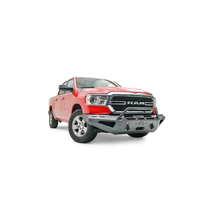 Fab Fours Red Steel Front Bumper w/ Pre Runner Guard Model DR19-RS4262-1