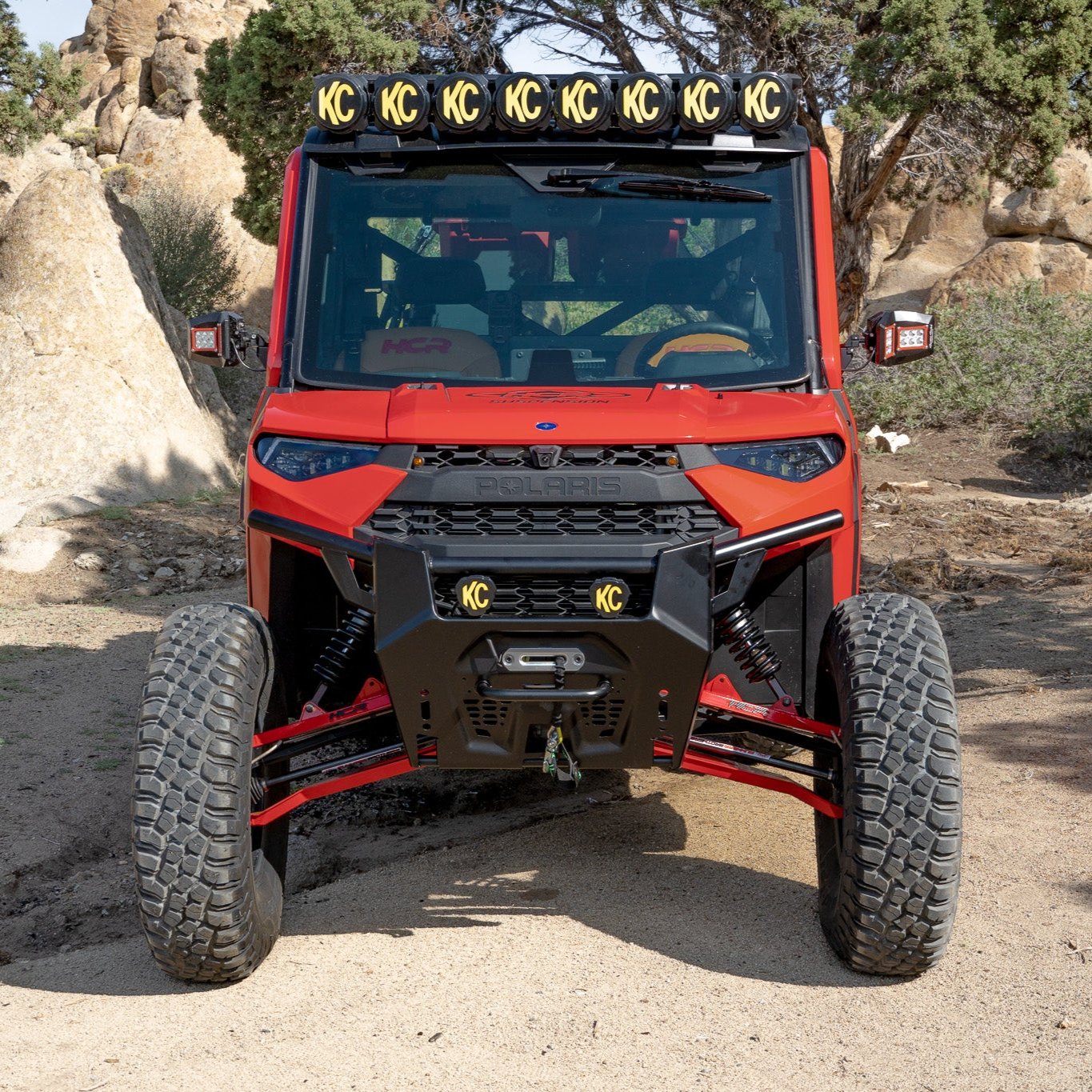 HCR Racing Long Travel Kit with Exit Shocks for Polaris Ranger