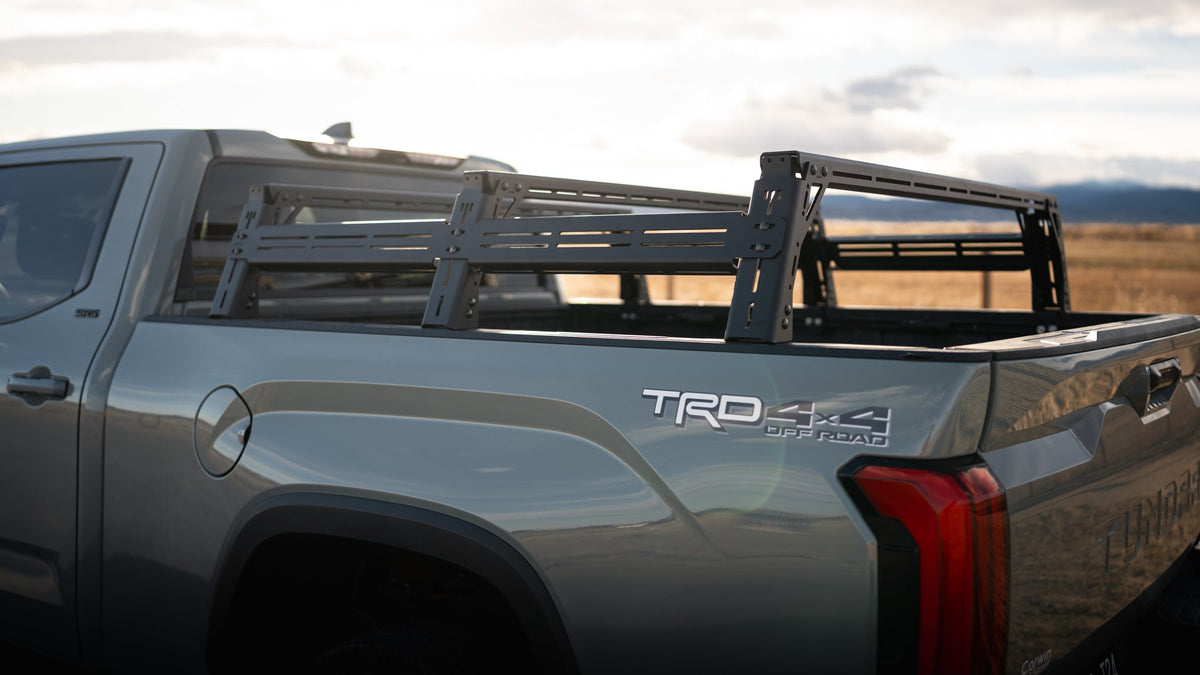 Toyota Tundra Mid Height PAK System Bed Rack - Sherpa Equipment Company