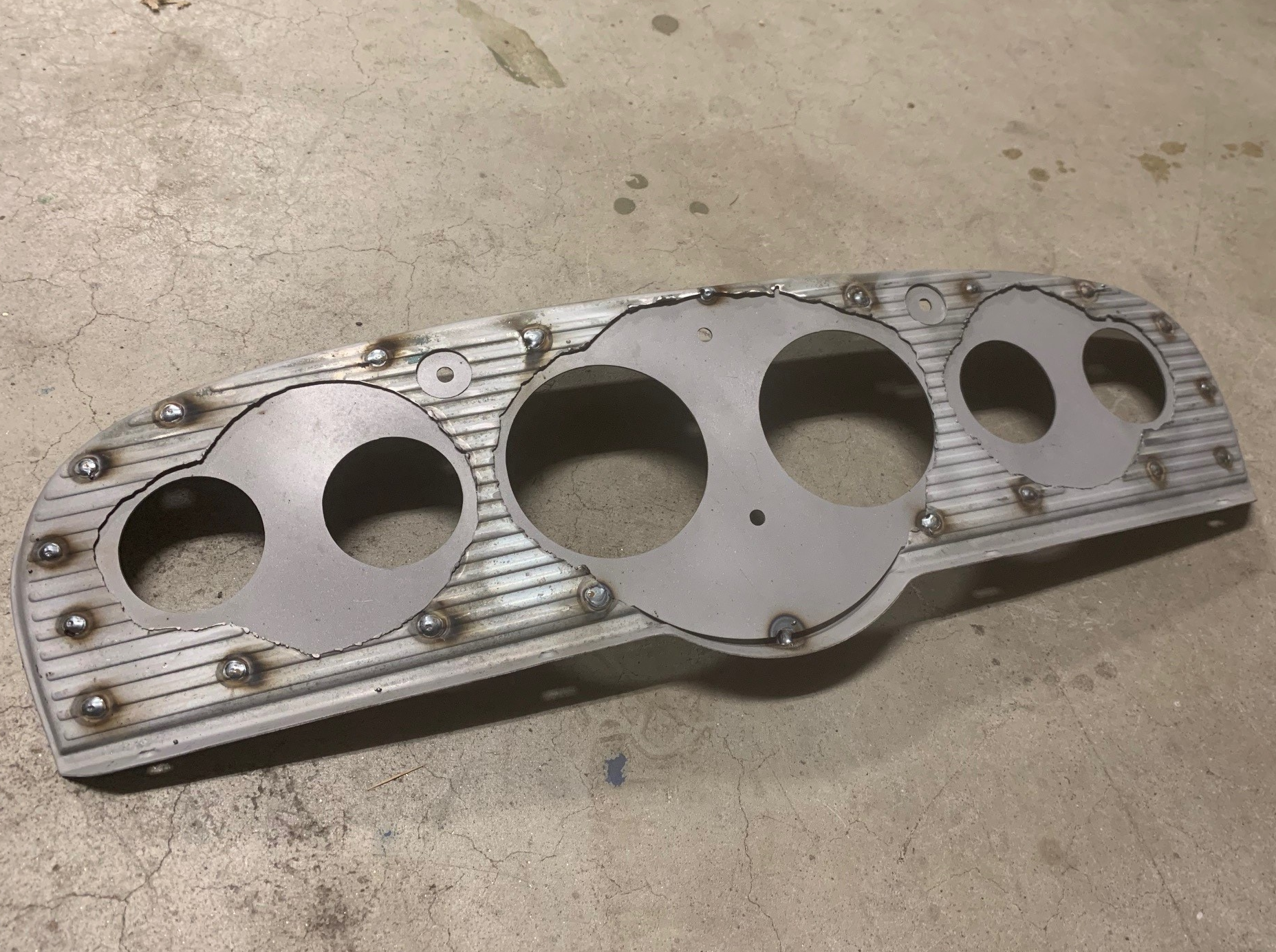 1961-1966 F-100 and F-250 Dash Insert