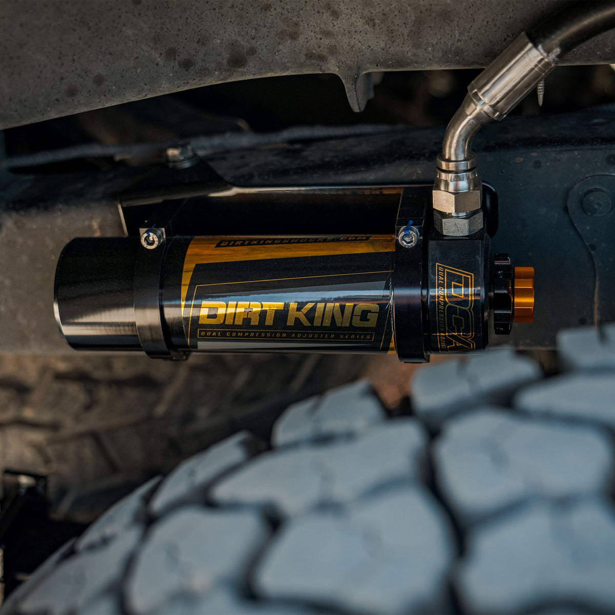2005-2023 Toyota Tacoma 2.5 Smooth Body Shocks | DCA Remote Reservoir