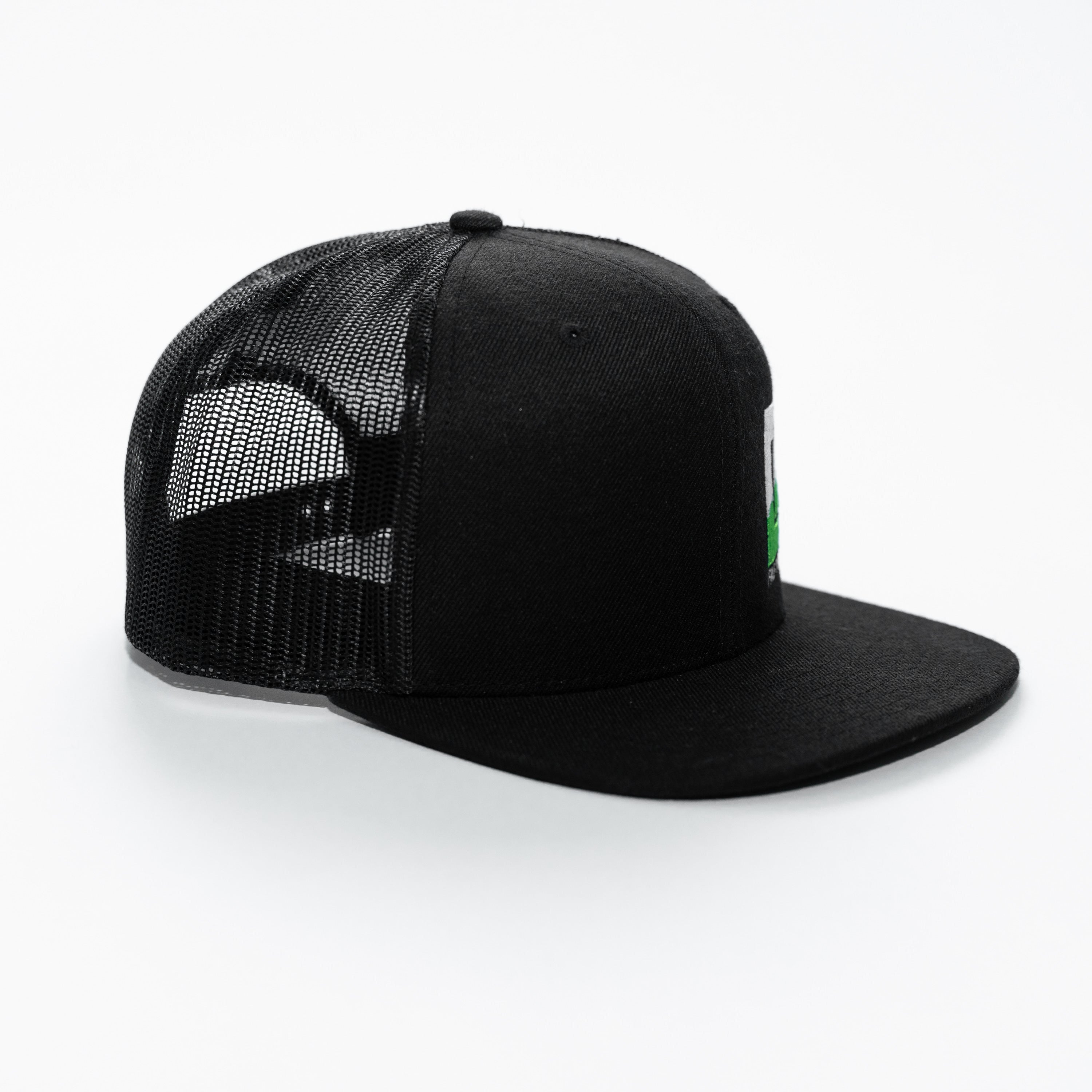 Black C4 Snapback Cap