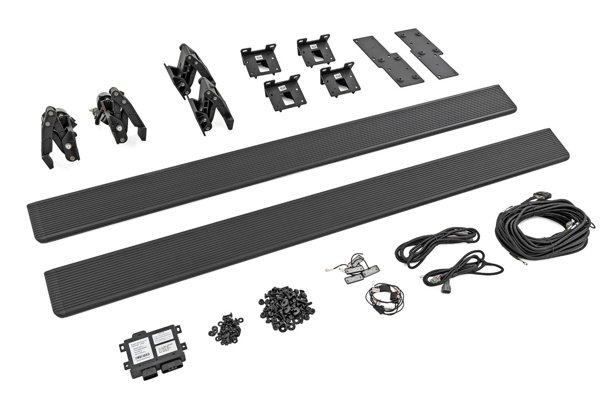 Power Running Boards HT-Series Crew Cab Ram 1500 2WD/4WD (2009-2018 & Classic) Rough Country