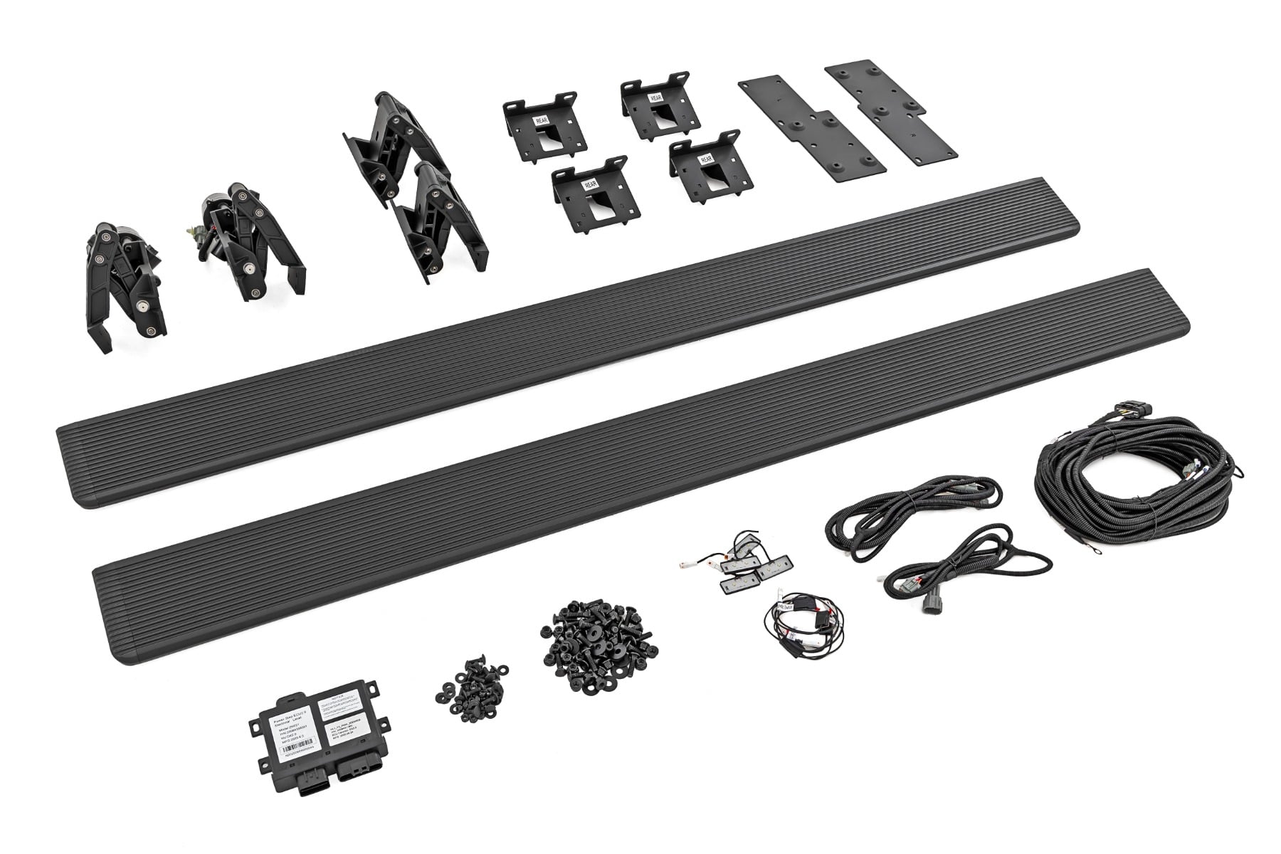 Power Running Boards HT-Series Crew Cab Ford F-150/Lightning/F-250/F-350/Raptor (15-26) Rough Country
