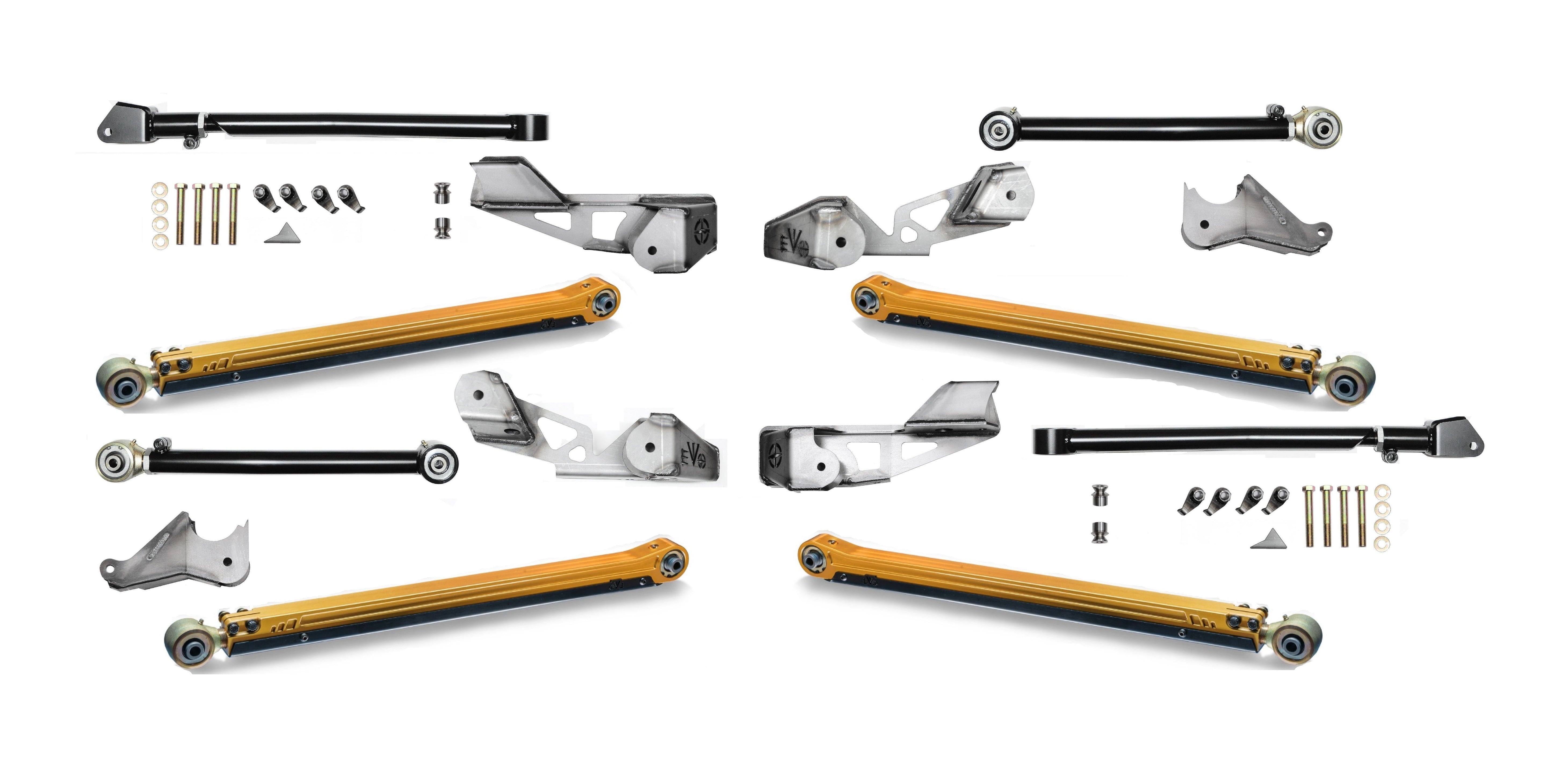 HIGH CLEARANCE LONG ARM UPGRADE FOR DIESEL/392 JLU ( 4 DOOR ONLY )