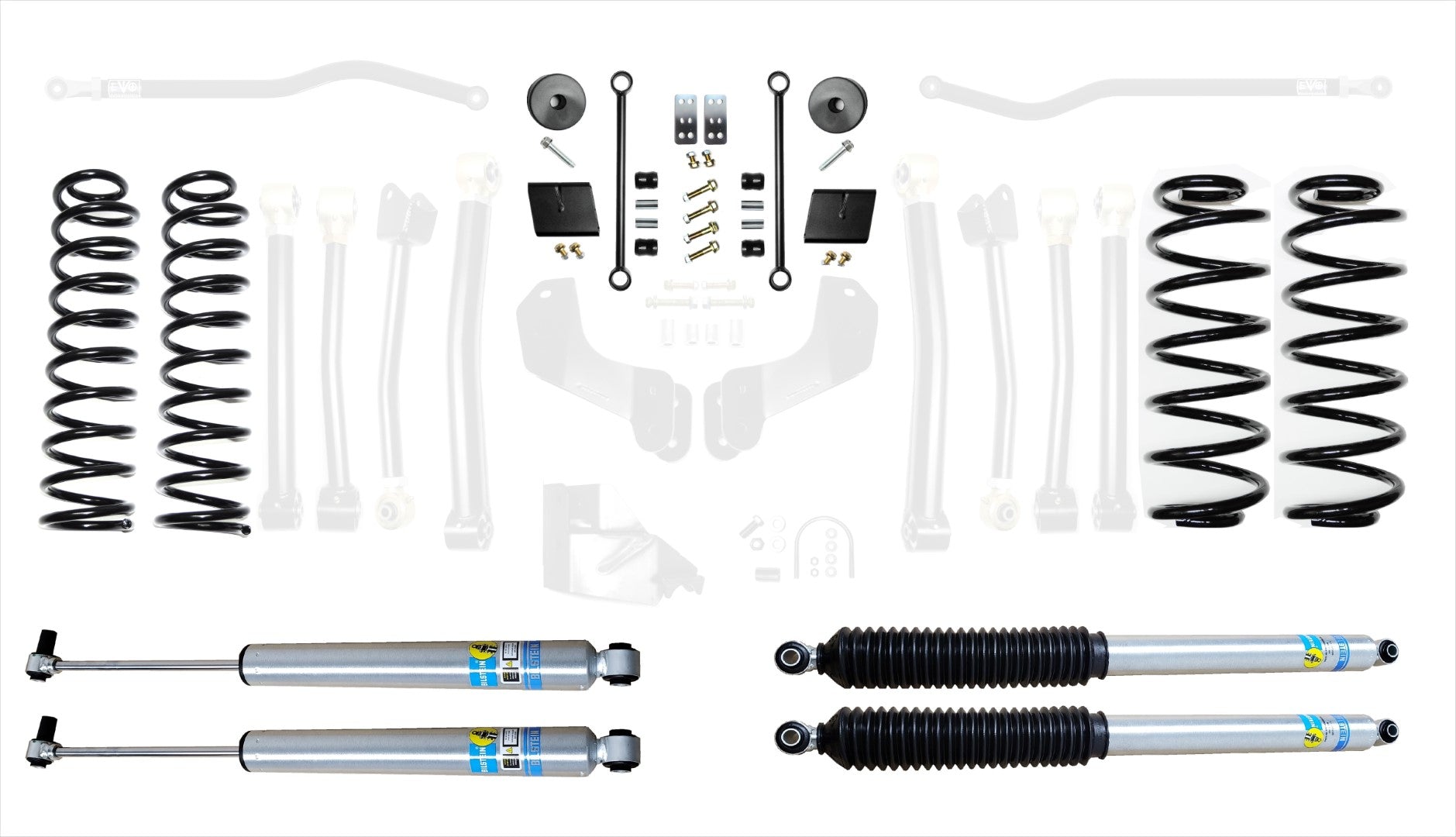 VARIANT EVO-3011S1EBIL STAGE 1 Bilstein 2.0" Shocks No Track Bars