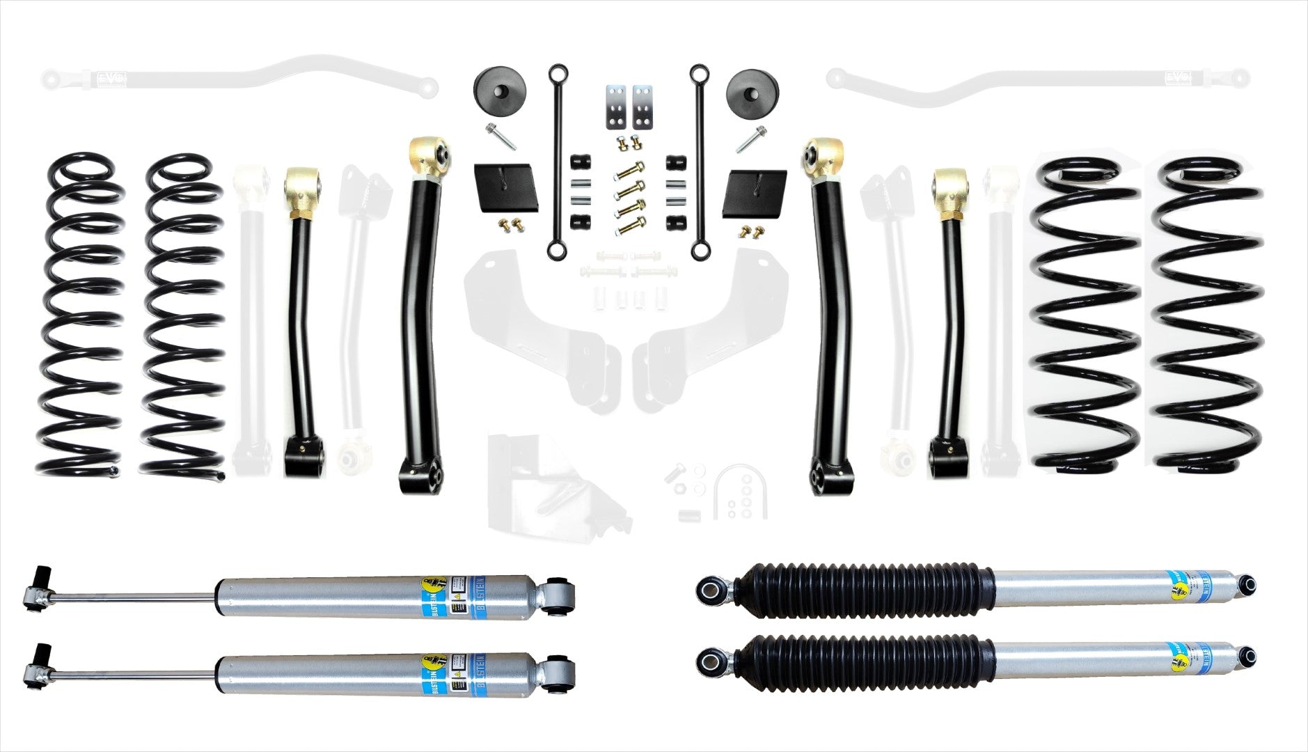 VARIANT EVO-3011S3EBIL STAGE 3 Bilstein 2.0" Shocks No Track Bars