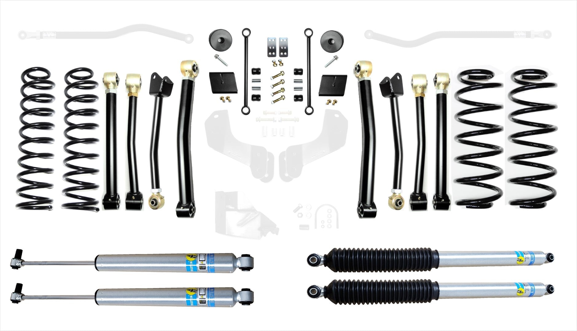 VARIANT EVO-3011S4EBIL STAGE 4 Bilstein 2.0" Shocks No Track Bars