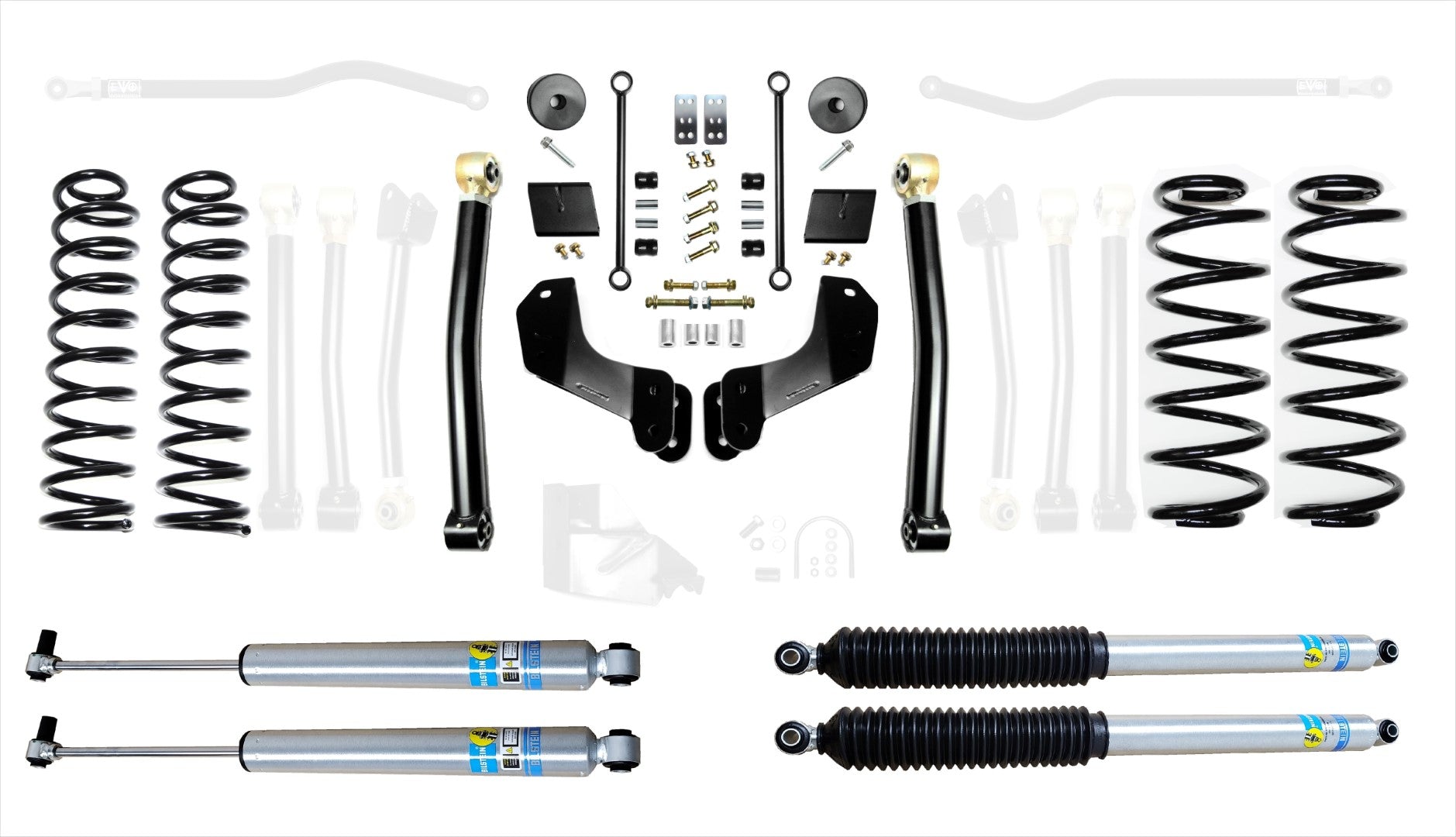 VARIANT EVO-3012S2EBIL STAGE 2 Overland Bilstein 2.0" Shocks No Track Bars