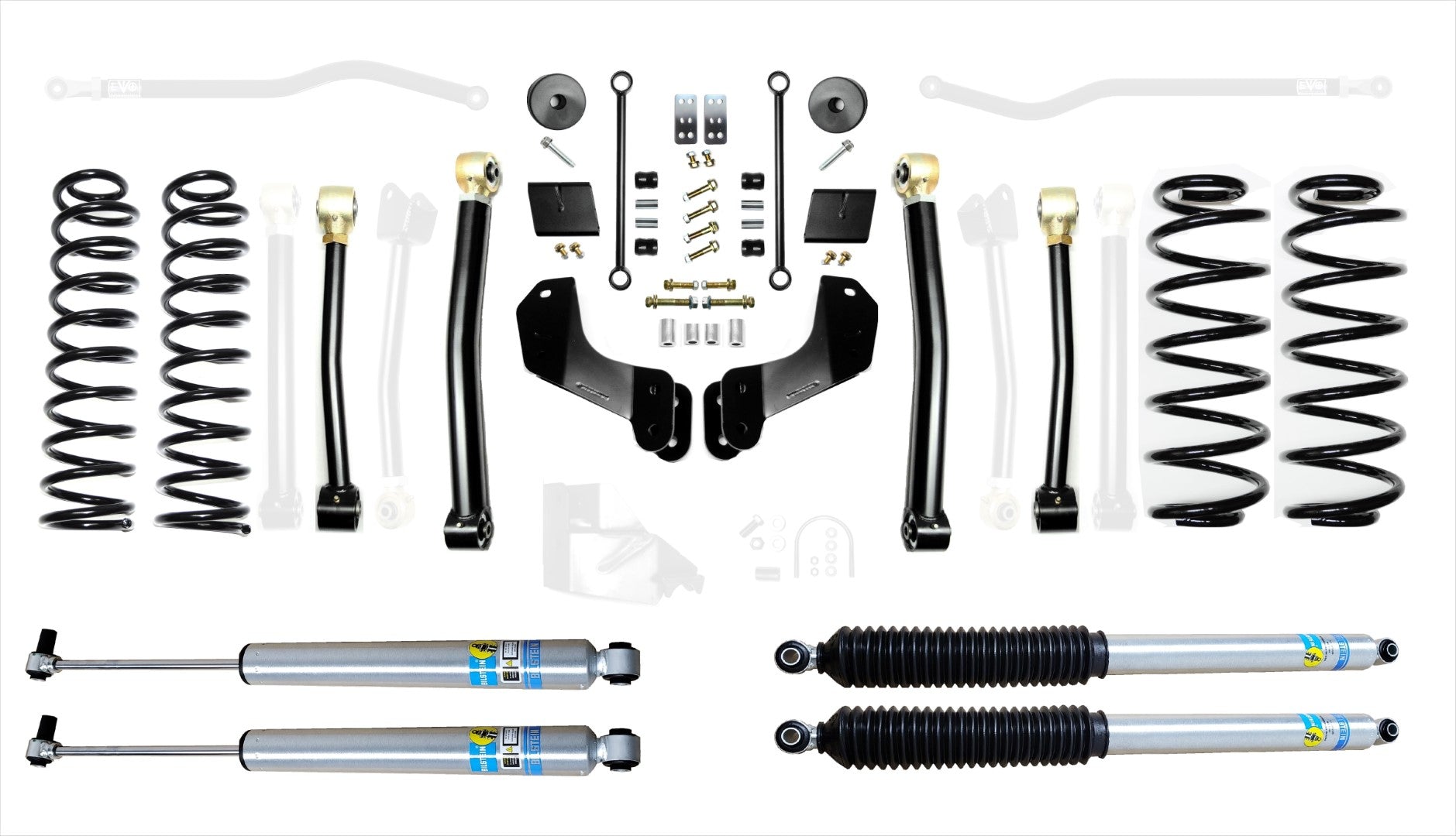 VARIANT EVO-3012S3EBIL STAGE 3 Overland Bilstein 2.0" Shocks No Track Bars