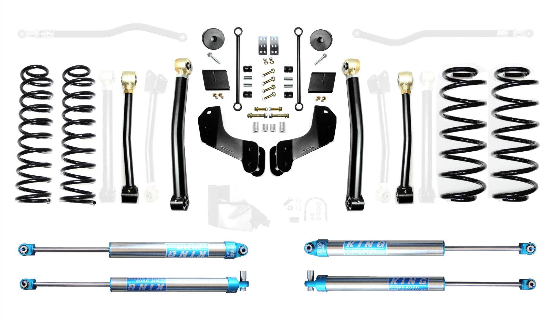 VARIANT EVO-3012S3EK2 STAGE 3 Overland King 2.0" Shocks No Track Bars