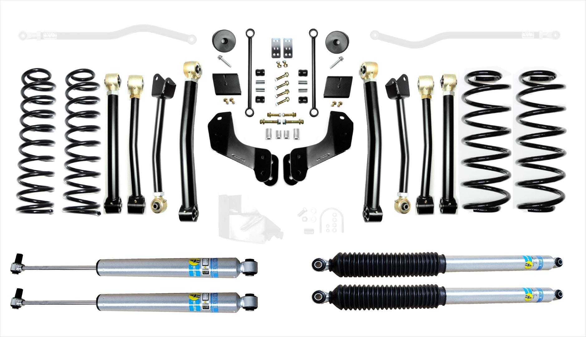 VARIANT EVO-3012S4EBIL STAGE 4 Overland Bilstein 2.0" Shocks No Track Bars