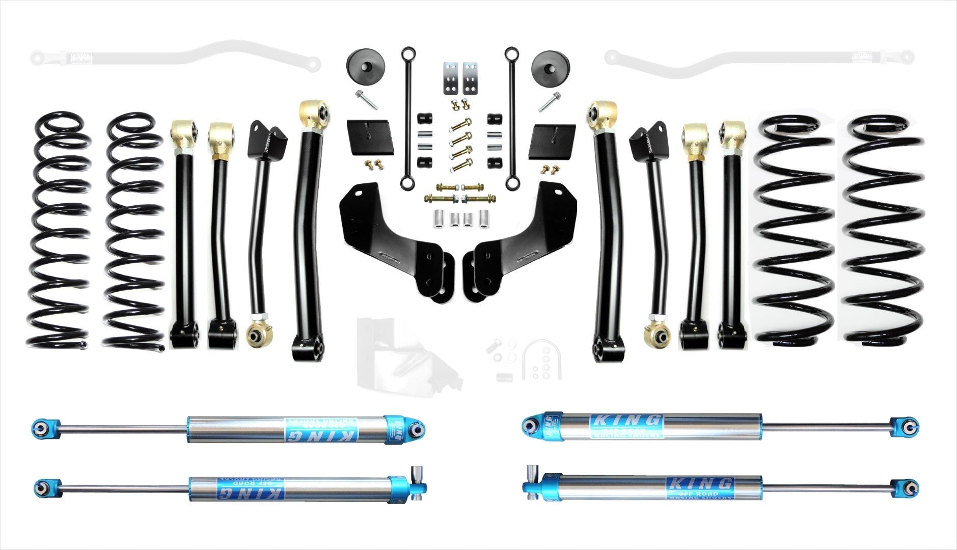 VARIANT EVO-3014S4HDK2 STAGE 4 Overland King 2.0" Shocks No Track Bars